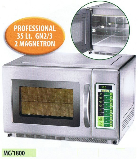 Forno microonde Easy Line Fimar professionale MC 1800 - Attrezzature ed  Arredamenti per Alberghi