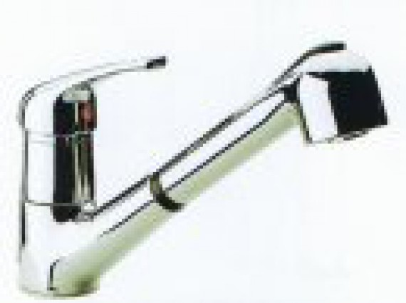 Miscelatore con doccia estraibile mod.TN 9603.