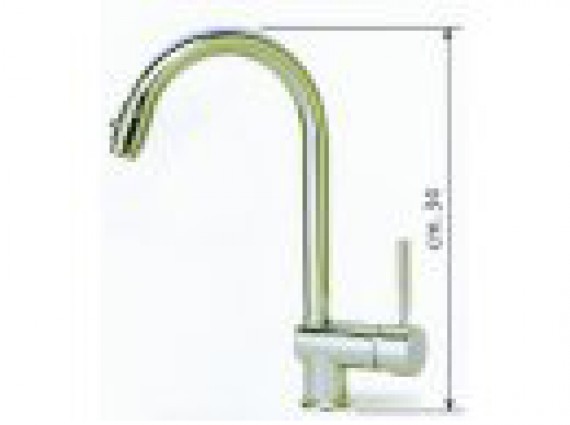Miscelatore con doccia estraibile mod.TN 7754