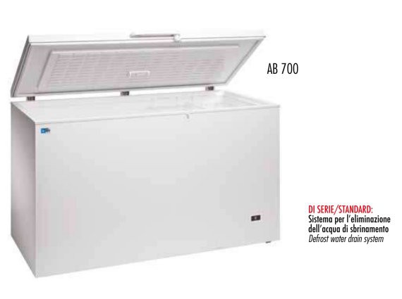Congelatore a pozzetto AB 700 litri 643 -18°