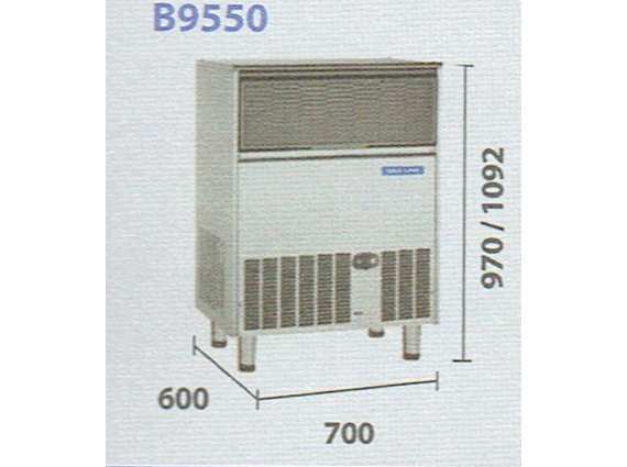 Fabbricatore di ghiaccio B 9550.
