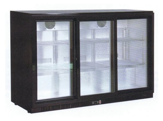 Retrobanco refrigerato 3 porte vetro BKB 300