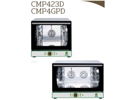 Forno convezione digitale Fimar CMP423D 4 teglie GN 2/3 con umidificatore.
