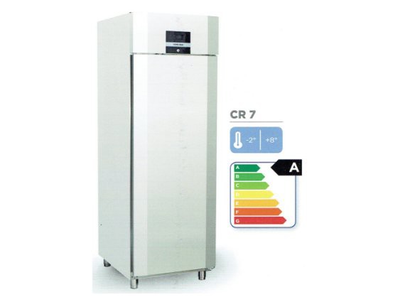 Frigorifero CR 7 inox 550 litri, - 2 /+8° classe A.