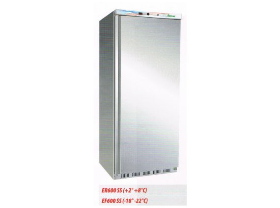 Frigorifero inox Forcar G-EF 600SS - 18/-22° litri 570 .