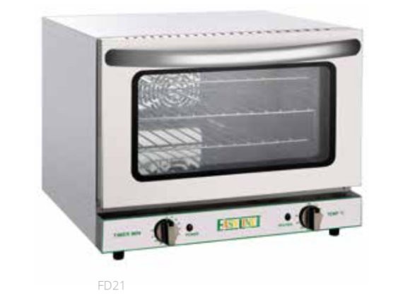 Forno convezione elettrico Fimar Easy Line 3 teglie GN 1/2 FD21.