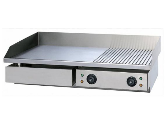 Fry top elettrico FYT75LR liscio/rigato