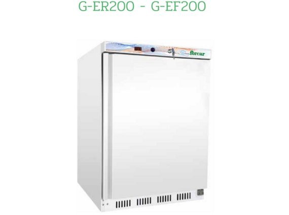 Frigorifero bianco Forcar litri 130 G-ER 200 + 2/+8°.