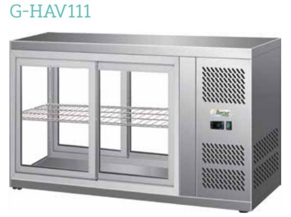 Vetrinetta refrigerata inox G - HAV 111.
