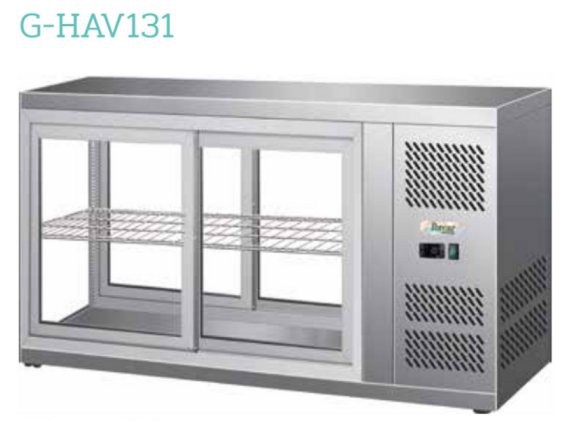Vetrinetta refrigerata inox G - HAV 131.