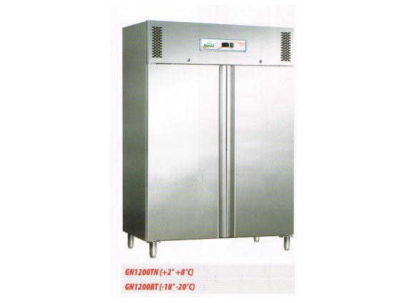 Frigorifero Forcar G-GN 1200TN inox 1200 litri, positivo + 2 / + 8°.