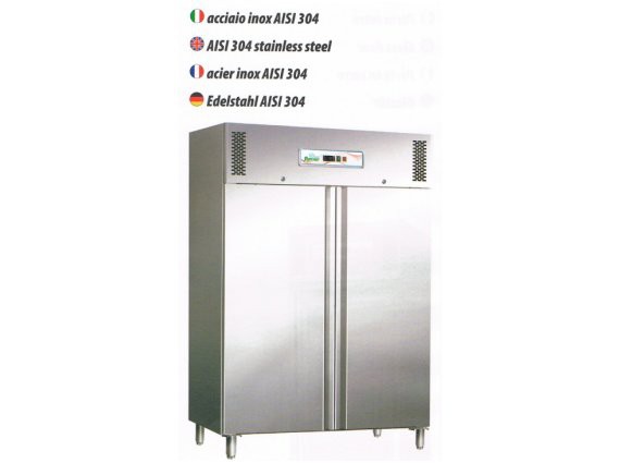 Frigorifero Forcar G-GN 1410TN inox 1400 litri, positivo - 2/+8°.