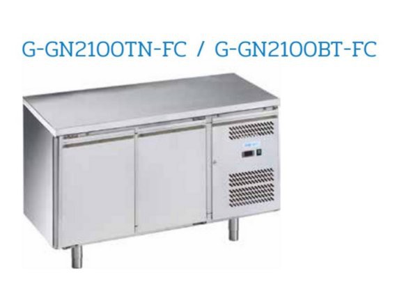 Banco refrigerato Forcold Gastronorm due porte M-GN2100TN-FC.