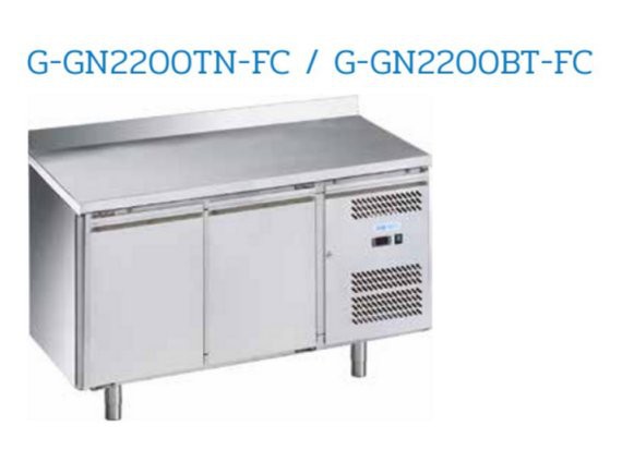 Banco refrigerato Forcold Gastronorm due porte M-GN2200BT-FC.