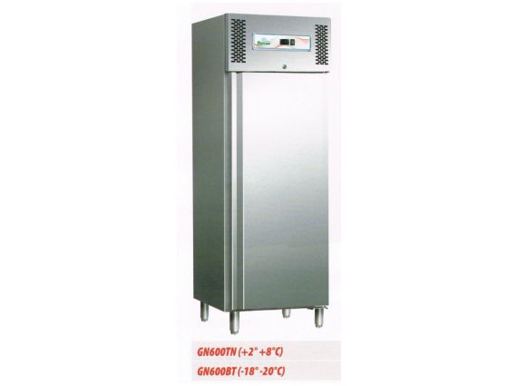 Frigorifero Forcar G-GN 600TN inox 600 litri, positivo + 2/+8°.