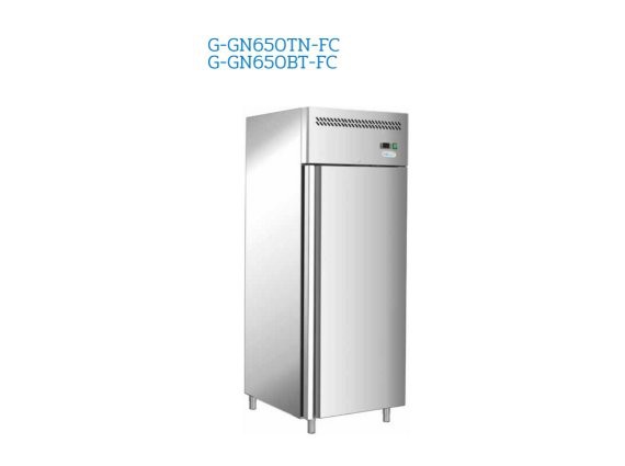 Frigorifero Forcold mod. GN 650TN-FC inox 650 litri, positivo +2/+8°.