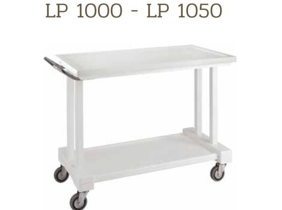 Carrello di servizio legno massello 2 piani LP 1000B.