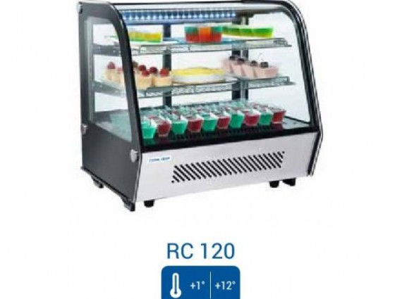 Vetrina refrigerata RC 120 +1/+12°