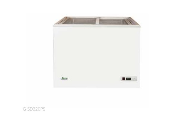 Congelatore vetri scorrevoli Forcar mod. G-SD320PS 245 litri.
