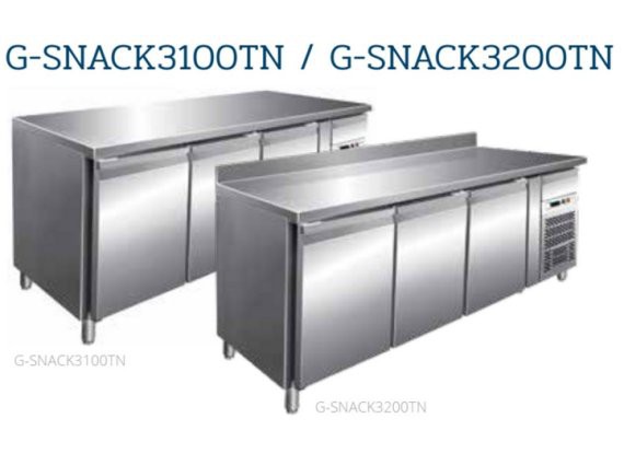 Tavolo refrigerato Forcar Snack 3 porte mod. G-3200TN.