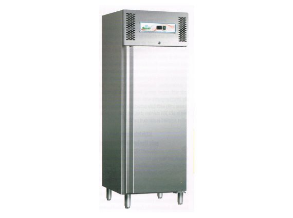 Frigorifero inox Forcar G-Snack400TN, positivo - 2/+8°.