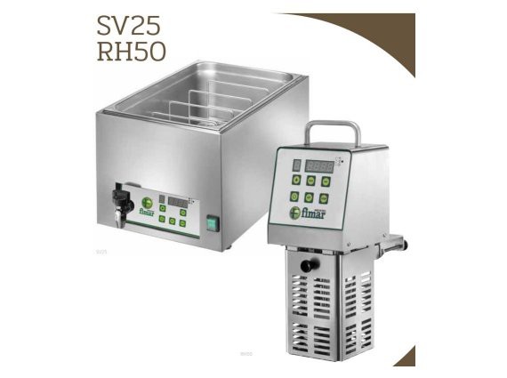 Macchina per la cottura sottovuoto a bassa temperatura SV25
