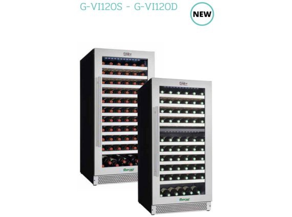 Cantinetta refrigerata per vini mono temperatura Enolo G-VI120S