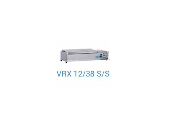Vetrina refrigerata per banco pizza VRX12/38 S/S