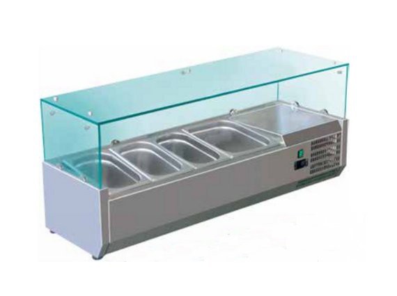 Vetrina refrigerata per banco pizza G-VRX1200/380.