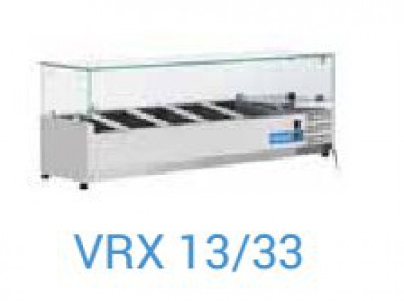 Vetrina refrigerata per banco pizza VRX13/33.
