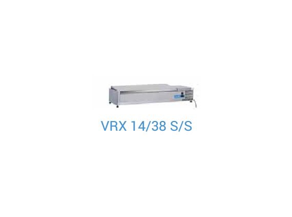 Vetrina refrigerata per banco pizza VRX14/38 S/S