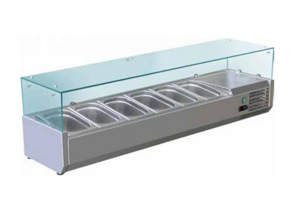 Vetrina refrigerata per banco pizza G-VRX1400/330.