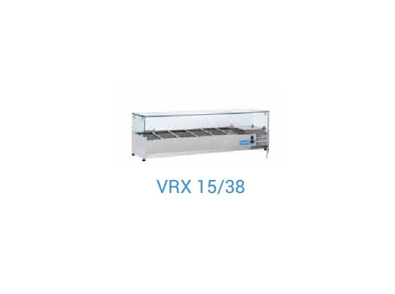 Vetrina refrigerata per banco pizza VRX15/38.