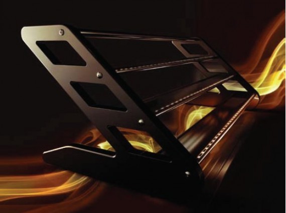 Bottigliera illuminata con led 3 piani. - 3