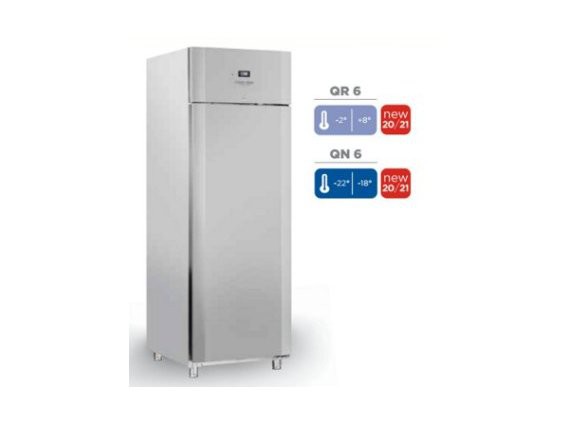 Frigorifero QN 6 inox 546 litri, - 18 / -22°.